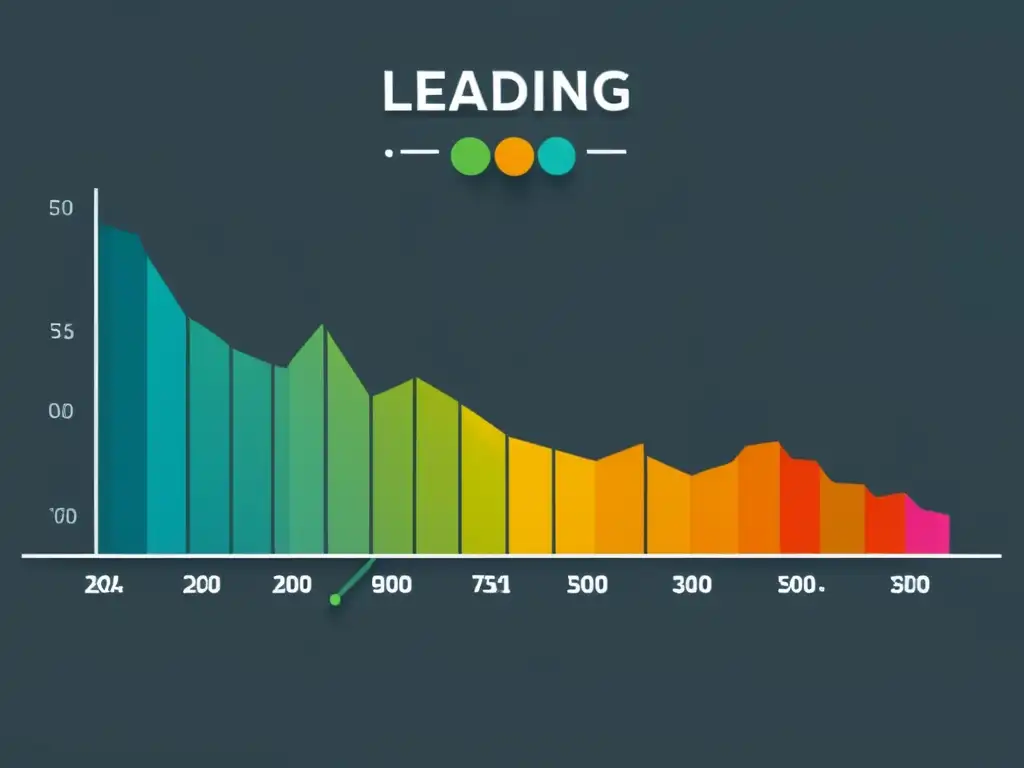 Gráfico de rendimiento de velocidad de carga web: mejora constante Gráfico de rendimiento de velocidad de carga del sitio web mostrando una mejora constante