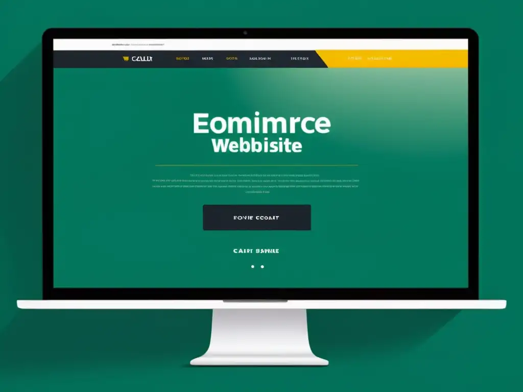 Diseño web de ecommerce: eficiencia y sofisticación Interfaz de ecommerce moderna y elegante que mejora ventas ecommerce con SEO