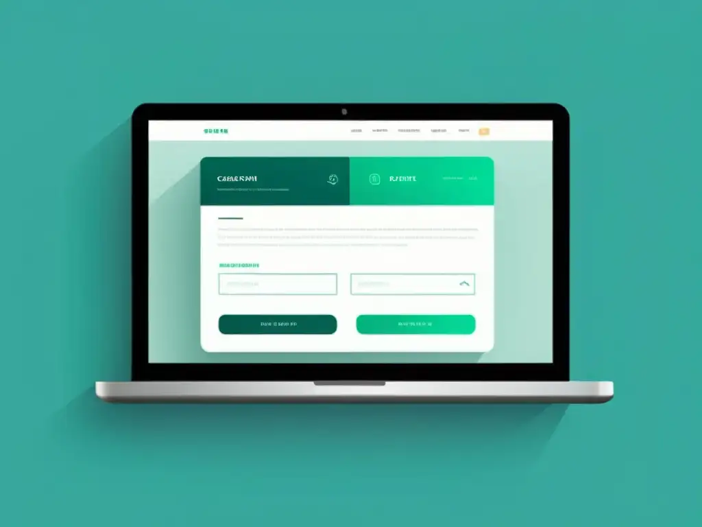 Diseño web minimalista y sofisticado para una experiencia de usuario SEO Interfaz web minimalista con diseño limpio y navegación intuitiva