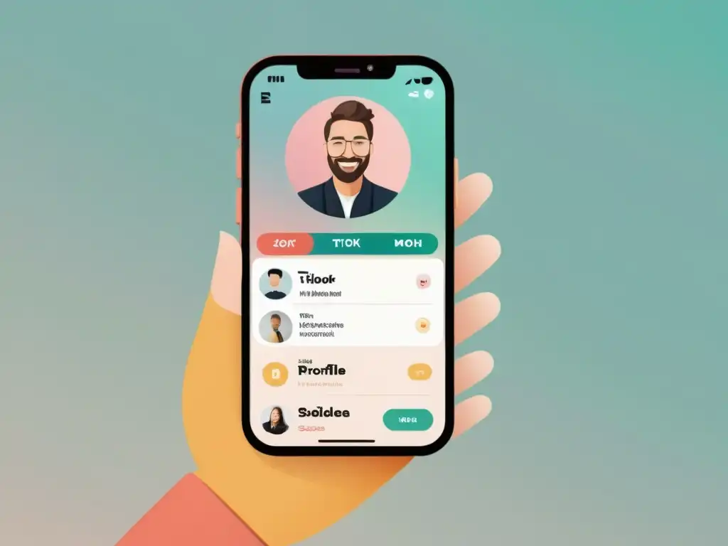 Perfil de TikTok profesional con contenido atractivo Perfil de TikTok profesional con estrategia de SEO sólida para evitar errores